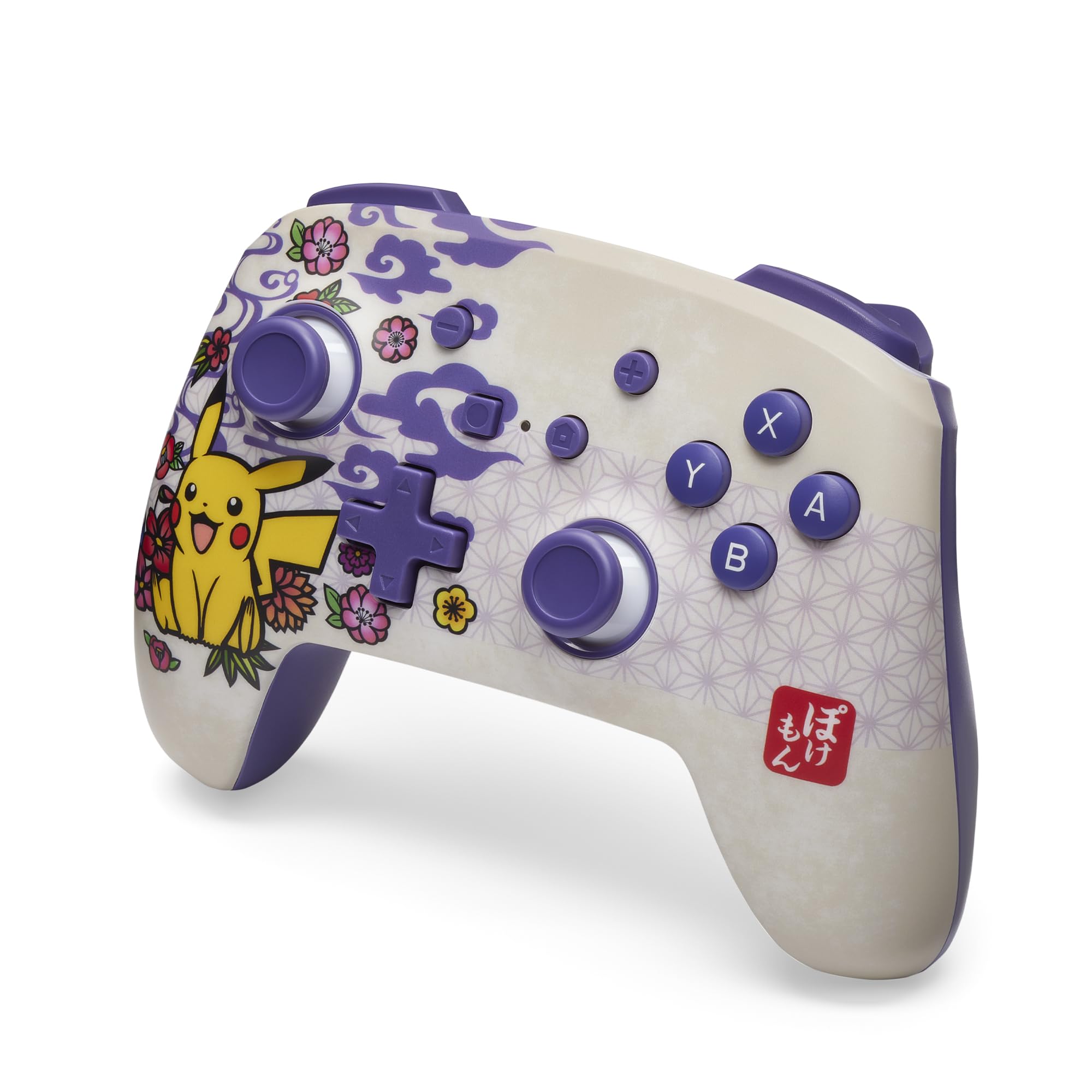 PowerA Enhanced Wireless Controller for Nintendo Switch, Switch Lite, OLED Model — Pokémon Blossom Bluetooth Gamepad - Like New