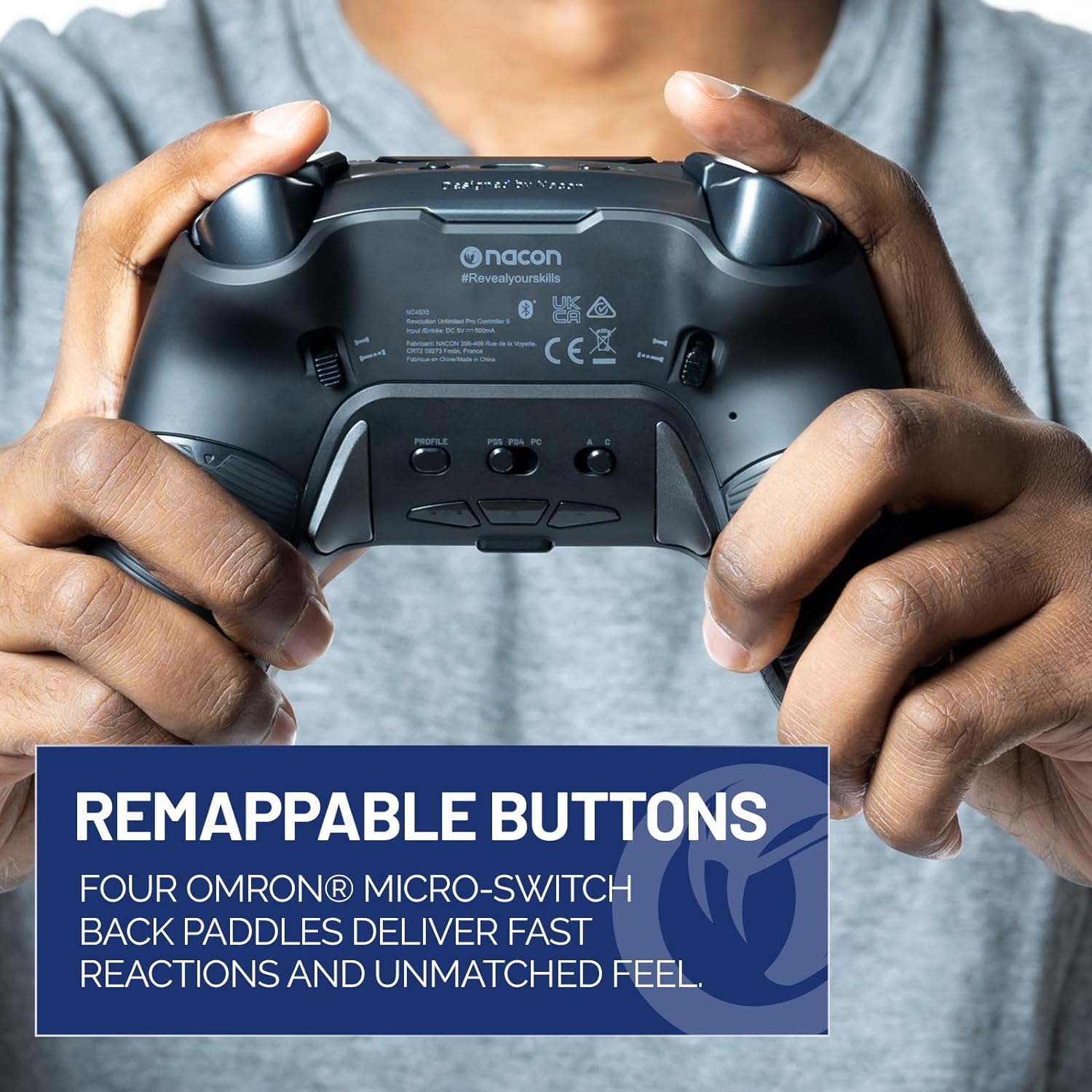 Revolution 5 Pro Controller - Black Gaming Accessory for PS5 PC - Like New