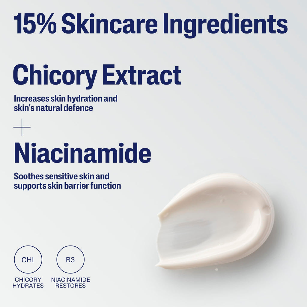 Cetaphil Daily Defence SPF 30 Moisturiser for Sensitive Skin - Mineral Sunscreen 50ml Face Cream - Damaged Box