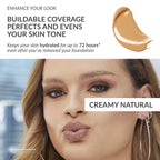 Avon Serum Foundation 30ml SPF 30 - Creamy Natural - Light-Medium Coverage, Cruelty-Free - New