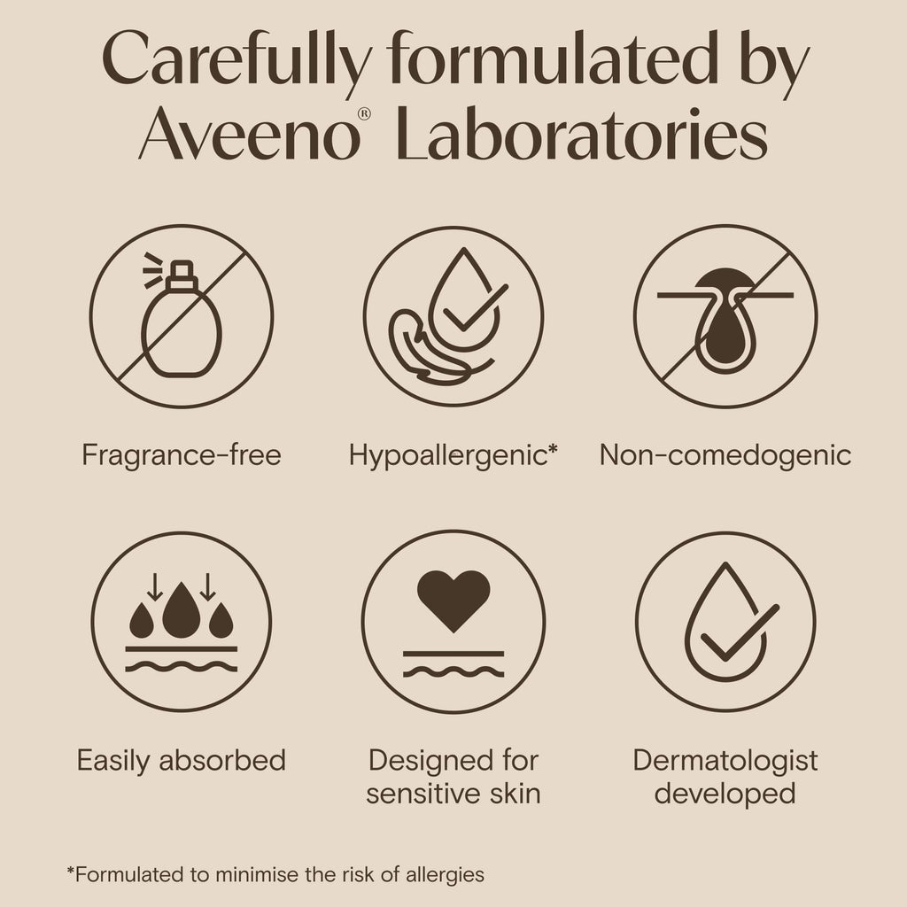 AVEENO CALM+RESTORE Triple Oat Serum - 30ml - Smoothing Face Serum for Sensitive Skin - New