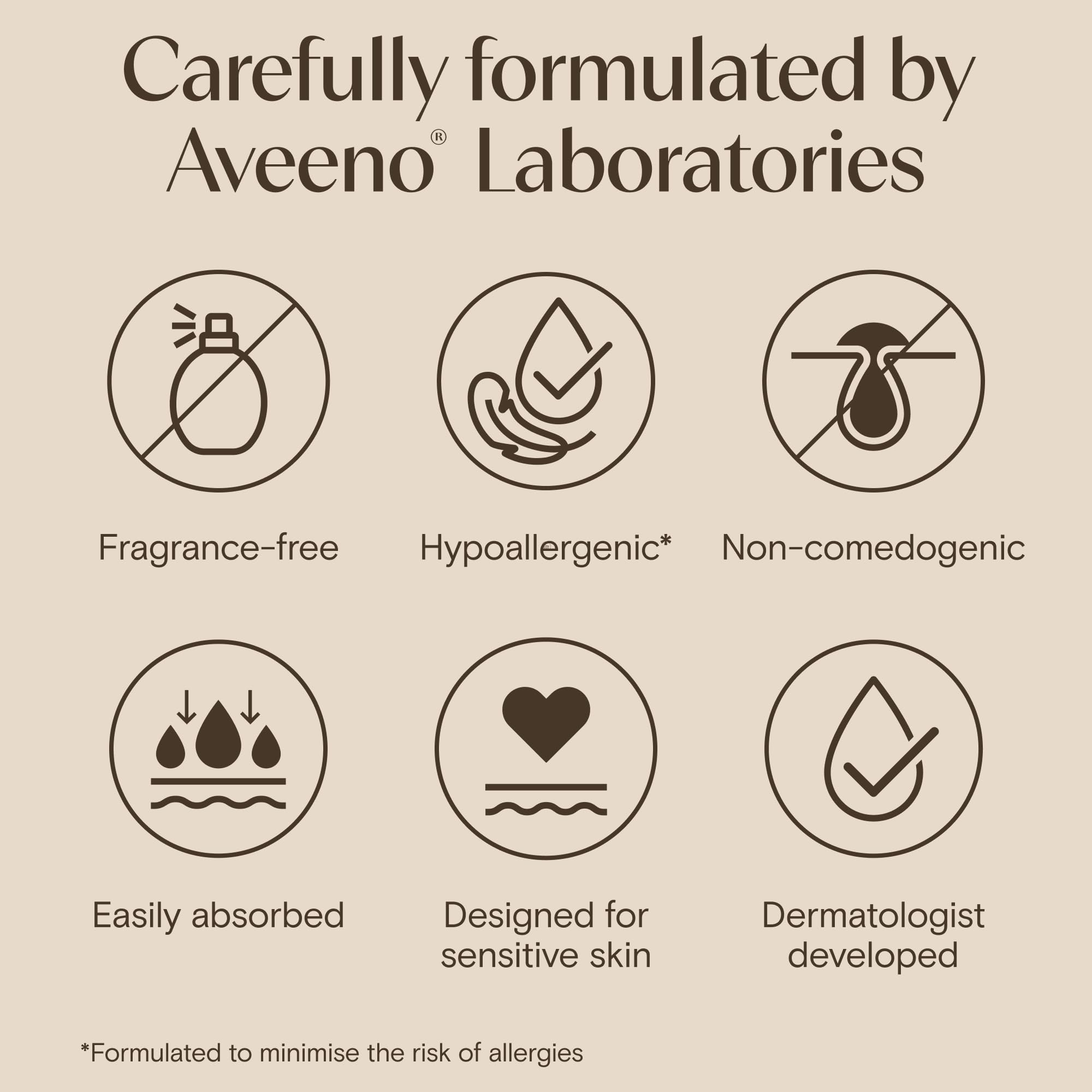 AVEENO CALM+RESTORE Triple Oat Serum - 30ml - Smoothing Face Serum for Sensitive Skin - New