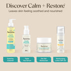 AVEENO CALM+RESTORE Triple Oat Serum - 30ml - Smoothing Face Serum for Sensitive Skin - New