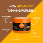 Carroten Intensive Tanning Gel 150ml - Tan Accelerator with Coconut Oil, Vitamin A & E - Sunbed & Outdoor Tanning - New