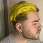 Crazy Color Semi-Permanent Hair Dye - Canary Yellow 2 x 100ml Duo Pack - Vegan Conditioning Formula - New