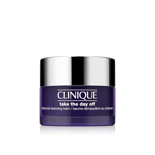 Clinique Take The Day Off Charcoal Cleansing Balm Makeup Remover 30ml Dissolves Makeup & Sunscreen - New
