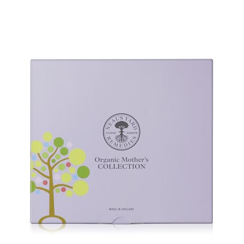 Neal's Yard Remedies Mother Collection Gift Set — Massage Oil, Bath Oil, Body Balm — 3 Piece Set - Damaged Box