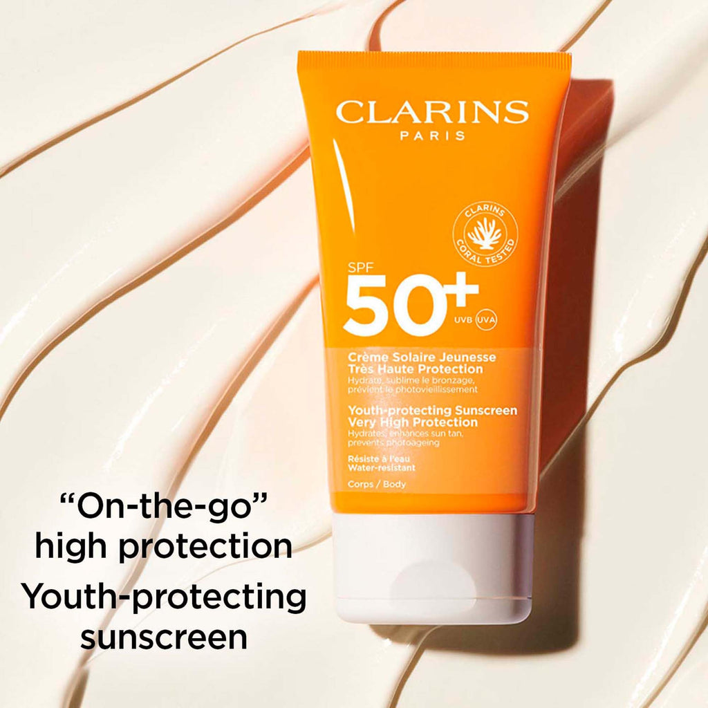 Clarins Youth-protecting Sunscreen for Body SPF50 Very High Protection 150ml - Damaged Box