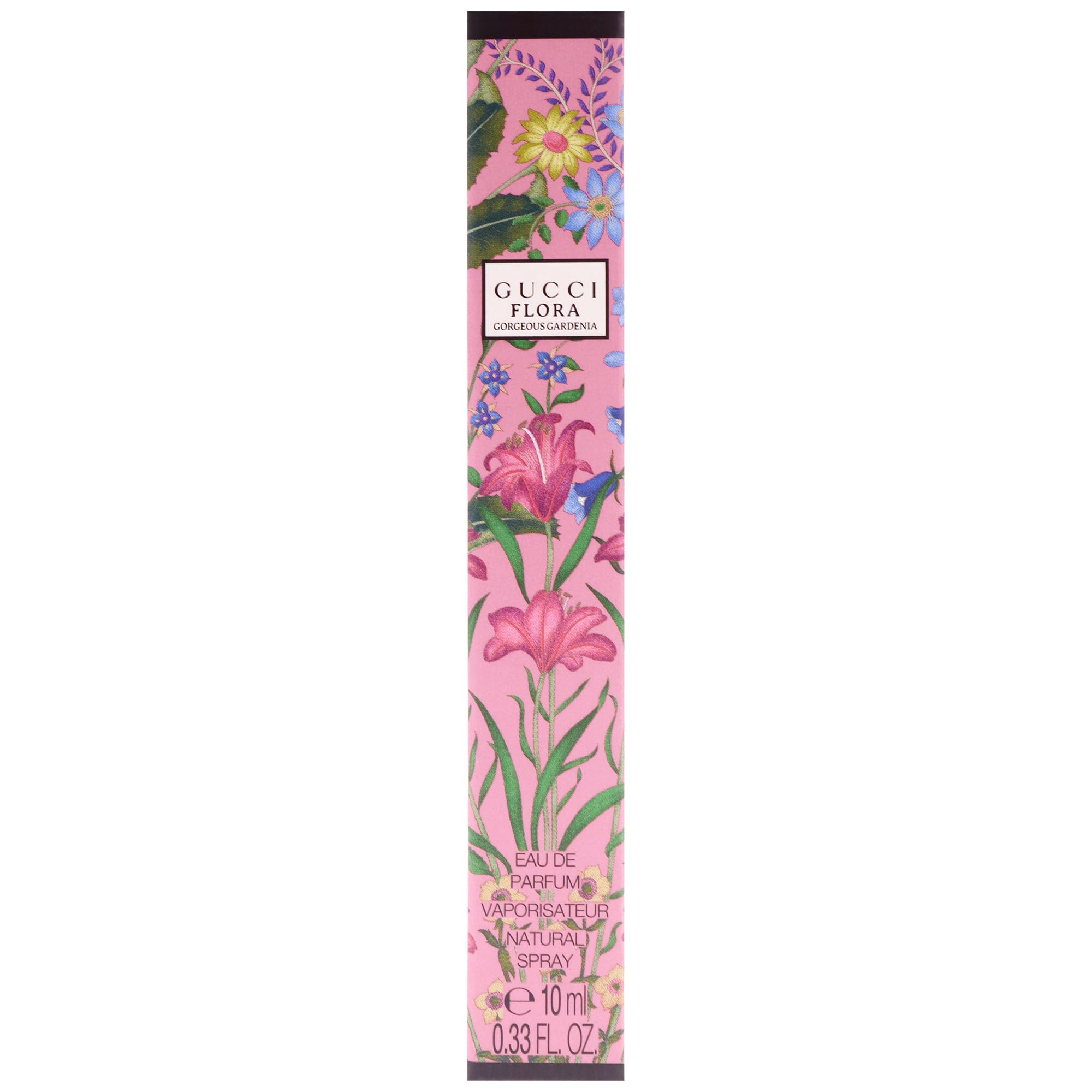 Gucci Flora Gorgeous Gardenia Eau de Parfum Spray for Women 10ml - Floral Fragrance Travel Size - Damaged Box