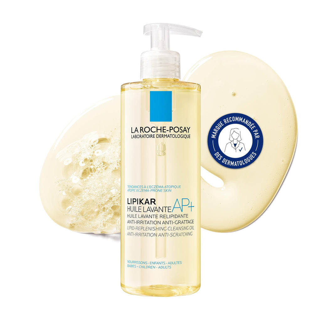 La Roche-Posay Lipikar Cleansing Oil AP+ for Dry, Itchy Skin 400ml - Damaged Box