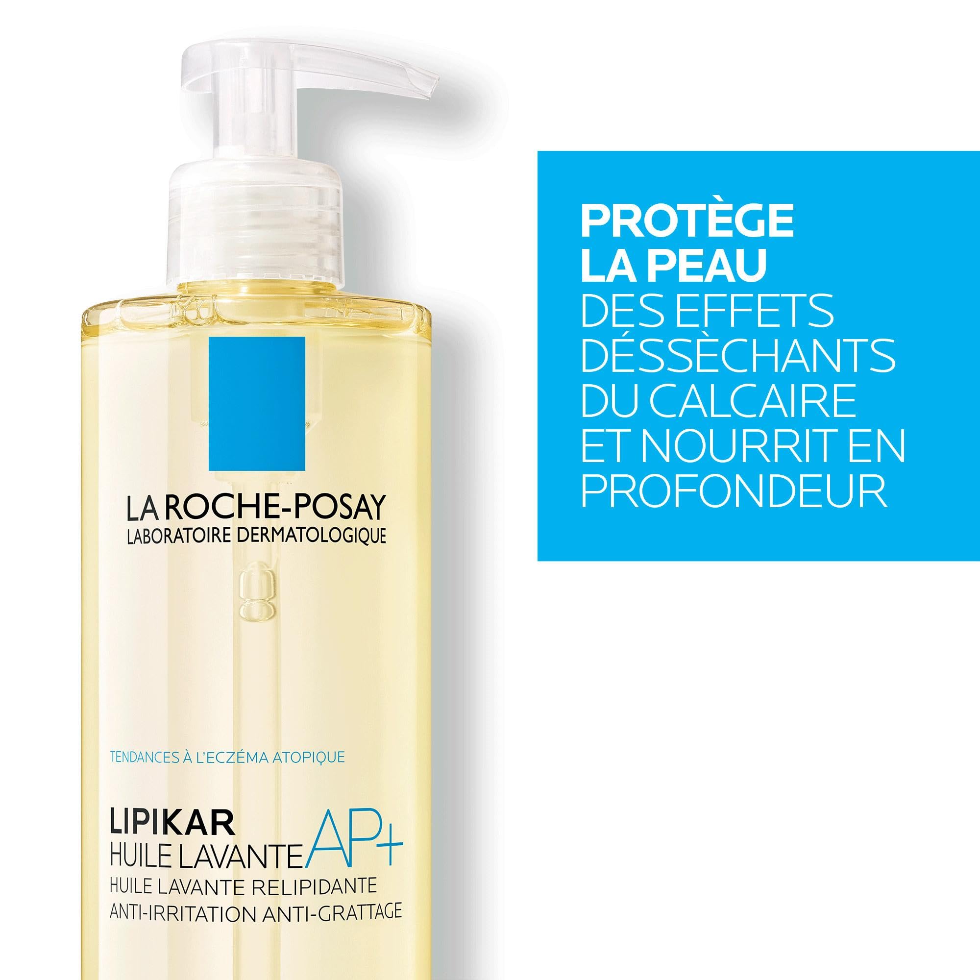 La Roche-Posay Lipikar Cleansing Oil AP+ for Dry, Itchy Skin 400ml - Damaged Box