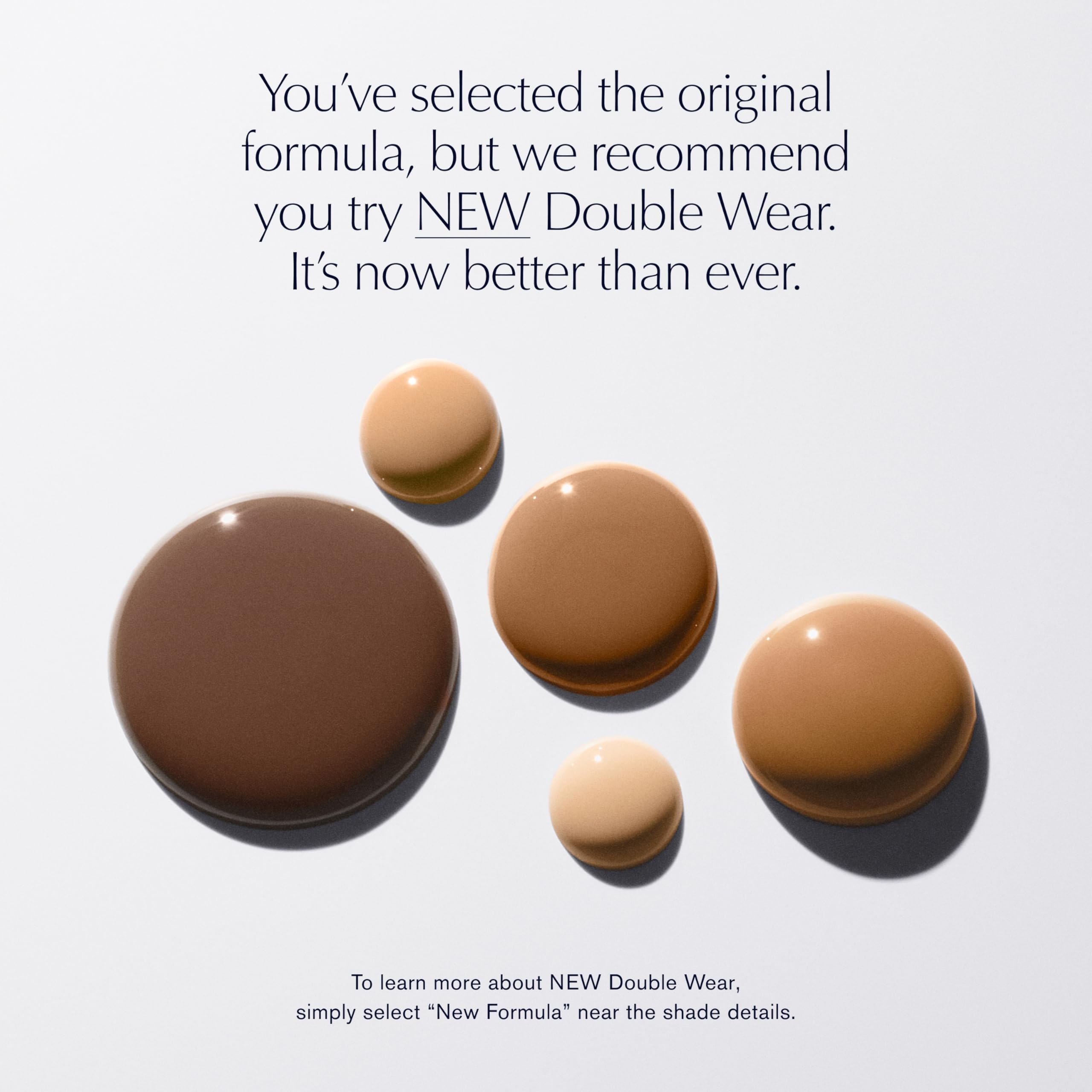 Estée Lauder Double Wear Stay-in-Place Foundation - 2C3 Fresco - Long-Wear Matte Makeup - 30ml