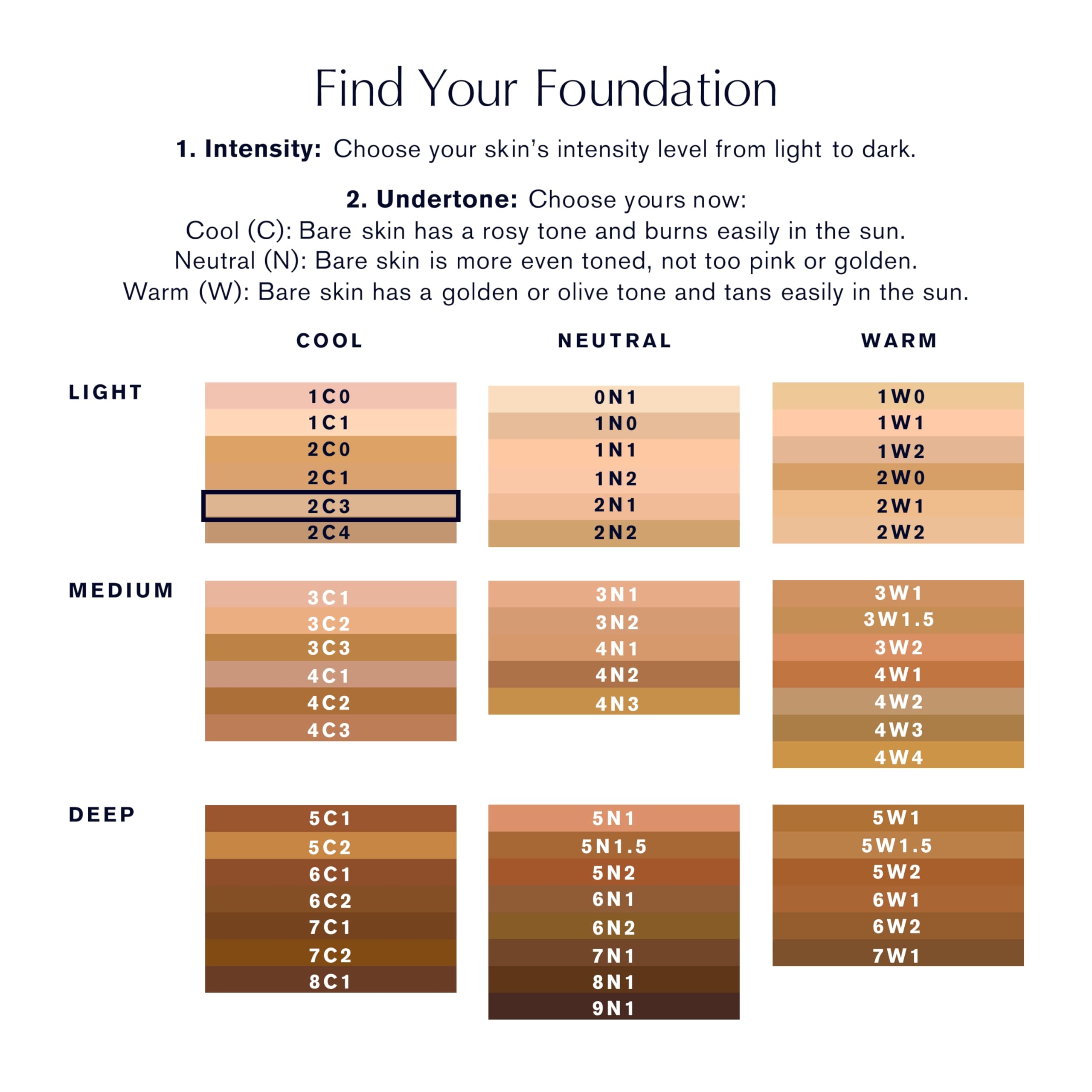 Estée Lauder Double Wear Stay-in-Place Foundation - 2C3 Fresco - Long-Wear Matte Makeup - 30ml