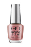 OPI Infinite Shine Nail Polish - Chicago Champaign Toast - Gel Like & Long Lasting Pink Nail Polish - with Pre-Cured Gel Technology & OPI Pro-Wide Brush (15ml) - New