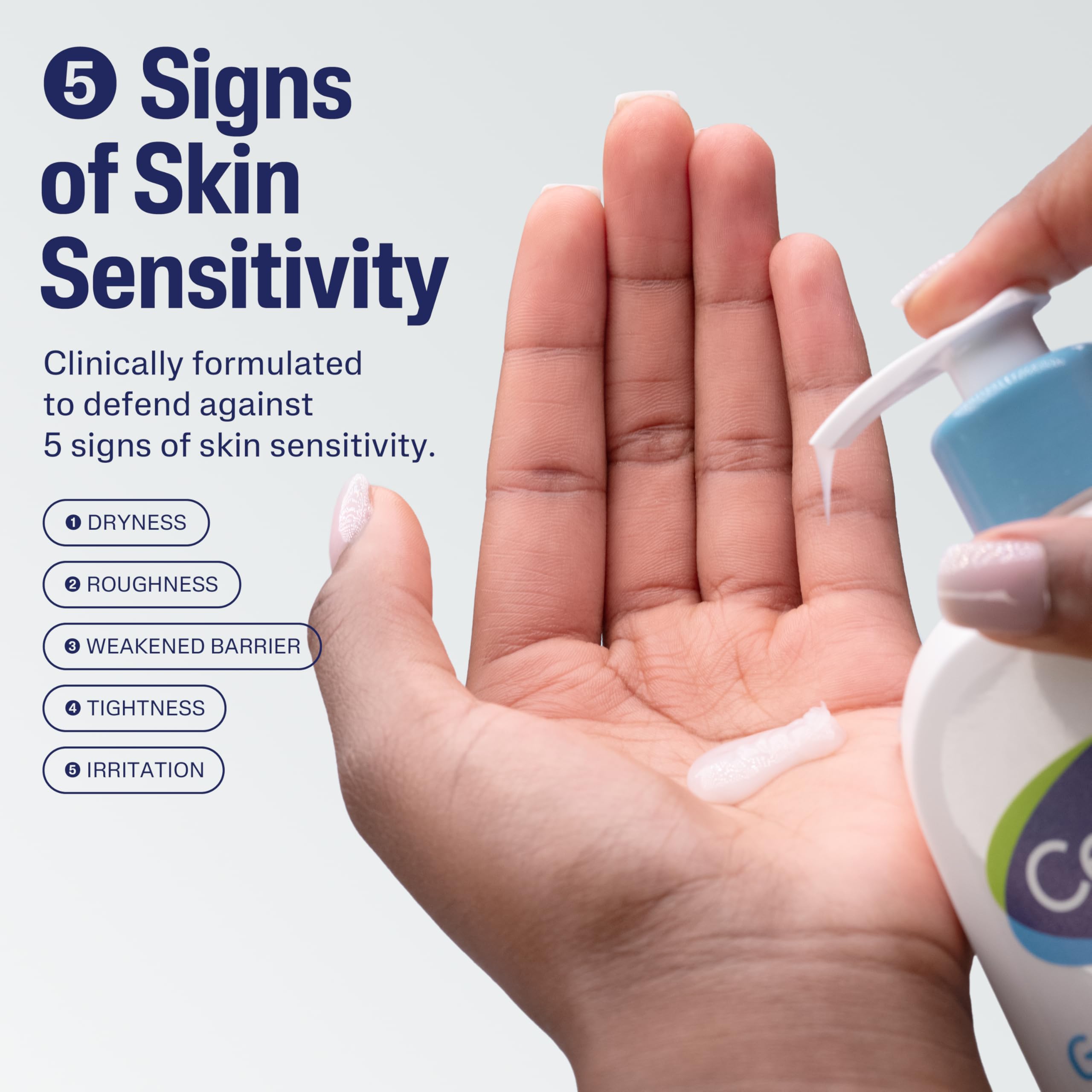 Cetaphil Gentle Skin Cleanser, 1L, Face & Body Wash, For Normal To Dry Sensitive Skin, With Niacinamide & Glycerin, Soap Free, 1 unit, Packaging May Vary - Damaged Box