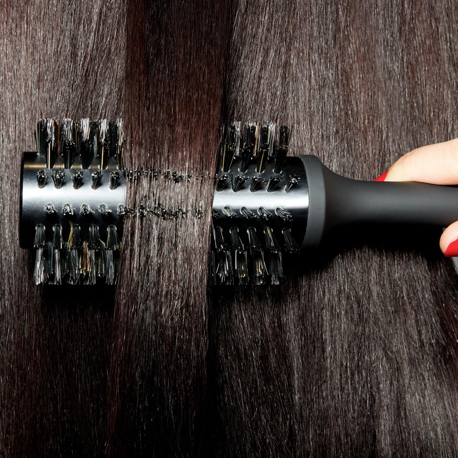ghd The Smoother - Natural Bristle Radial Hair Brush (35mm) - New