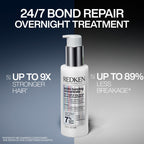 Redken Acidic Bonding Concentrate 24/7 Night and Day Hair Serum, Bond Repair for Damaged Hair - Damaged Box