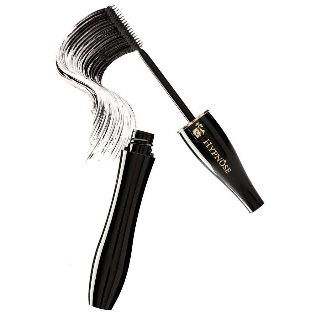Lanc^ome Hypn^ose Custom-Wear Volume Mascara, Buildable & Volumising, Customisable for Natural Bold Lashes, No Smudging/Flaking, ProVitamin B5, Innovative SoftSculptTM Formula, Black, 6.2Ml - Damaged Box
