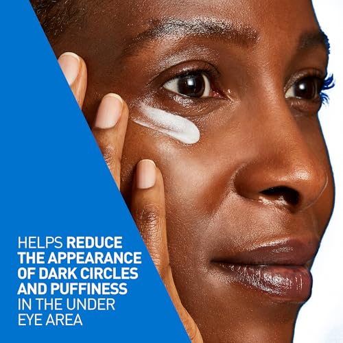 CeraVe Eye Repair Cream With 3 Essential Ceramides, Hyaluronic Acid, MVE Technology, Ultra-Lightweight For Dark Circles, Puffiness, Suitable for Dry, Sensitive, & Eczema-Prone Skin, 14ml - New - BBE 01/2029