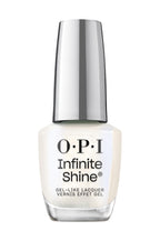OPI Infinite Shine Nail Polish - Shimmer Takes All - Gel Like & Long Lasting White Shimmer Nail Polish - with Pre-Cured Gel Technology & OPI Pro-Wide Brush (15ml) - New