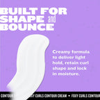 Bed Head by TIGI Foxy Curls Hair Cream - Anti-Frizz Styling Cream for Bounce and Waves, Lightweight Curl Defining, Hydrating, Frizz-Control Hair Smoothing Treatment for Natural Wavy and Curly Hair - New