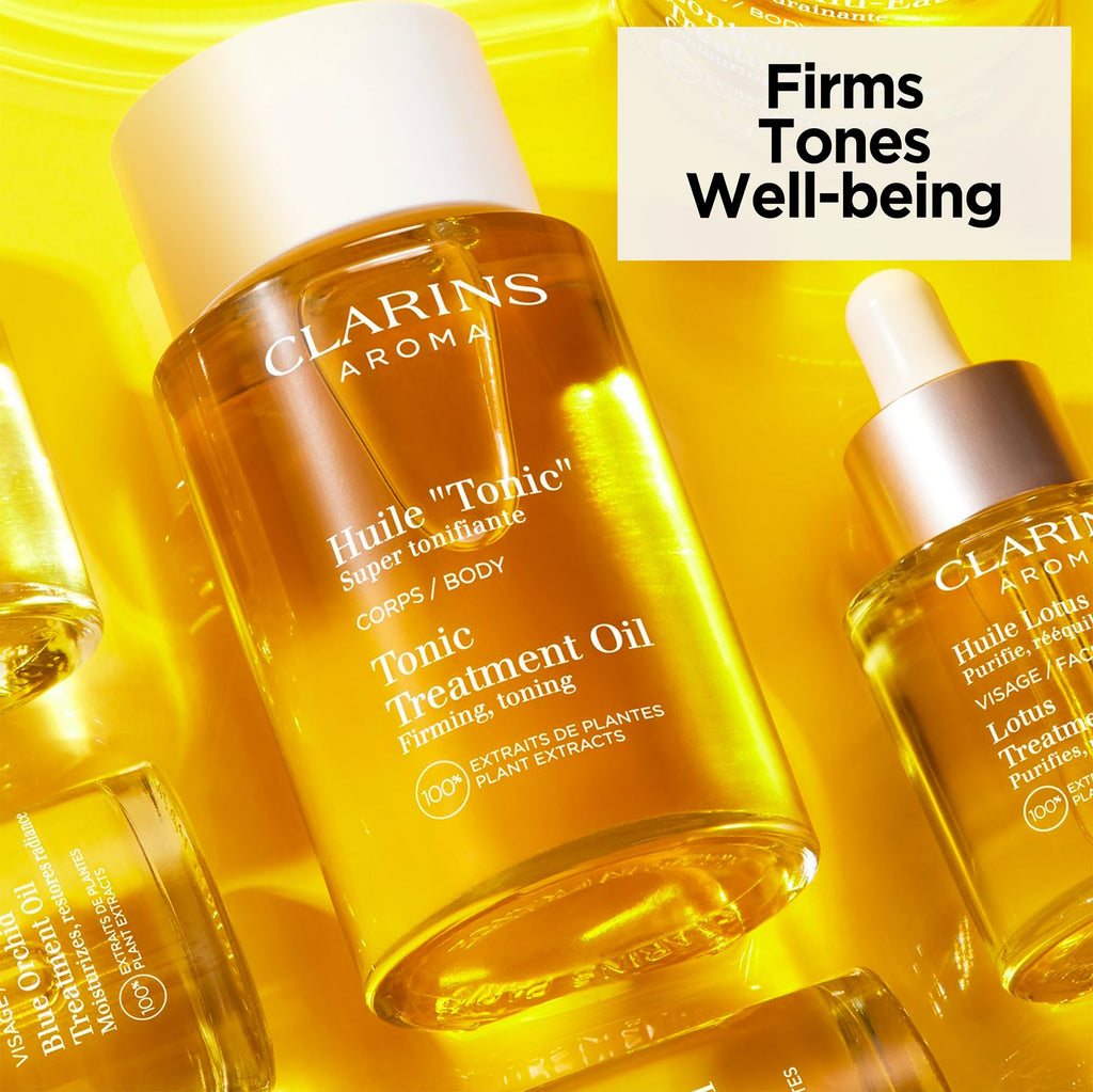 Clarins Tonic Body Treatment Oil 100ml - New