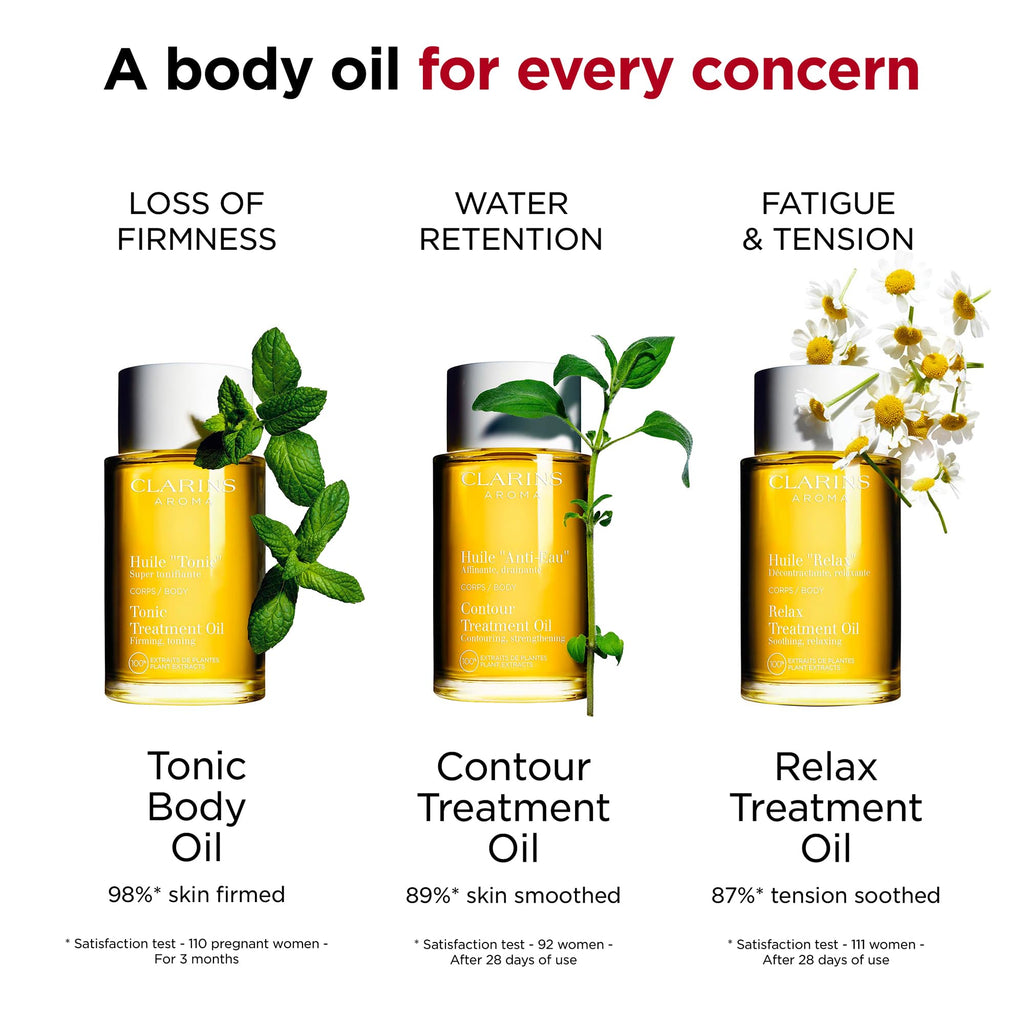 Clarins Tonic Body Treatment Oil 100ml - New