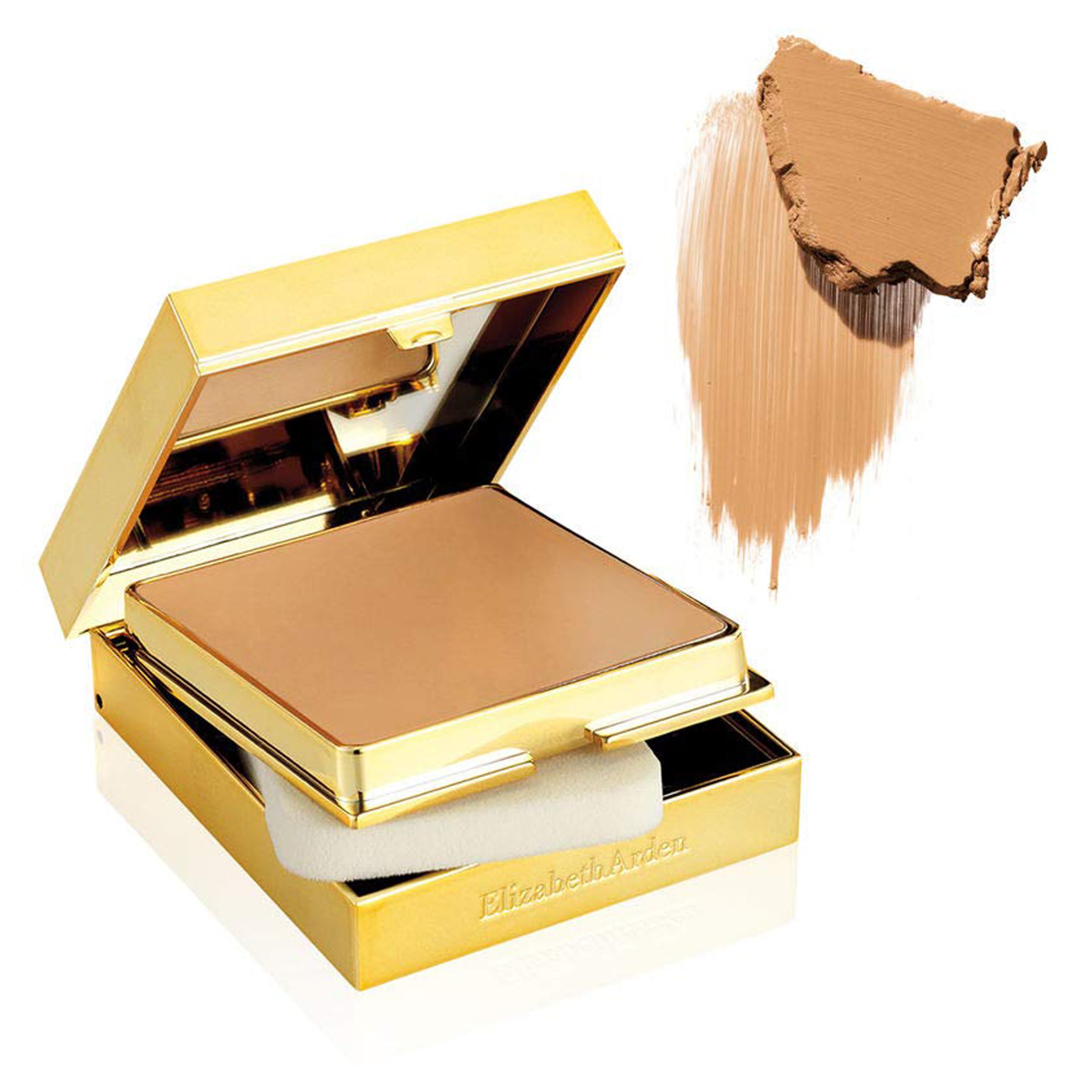 Elizabeth Arden Flawless Finish Sponge-On Cream Makeup in Toasty Beige, 23g, Longwear Moisturizing Foundation, Medium-to-Full Coverage with Radiant Finish - New