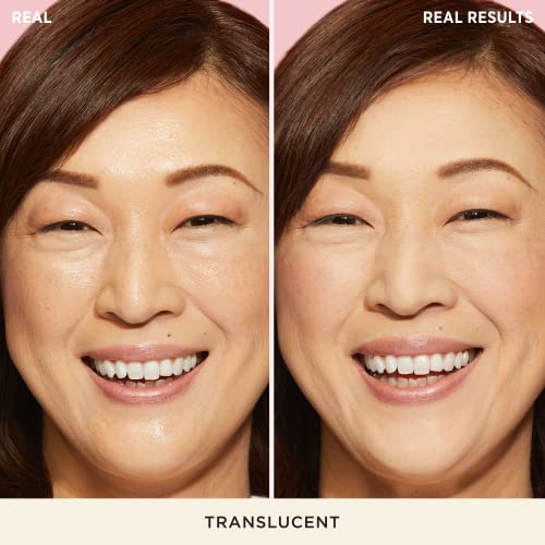 IT Cosmetics, Bye Bye Pores Face Powder, Instantly Minimises Look of Pores & Imperfections, Made with Anti Ageing Silk & Hydrolysed Collagen, Shade: Translucent - Damaged Box