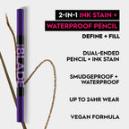 Urban Decay Brow Blade 2 in 1 Eyebrow Pencil Waterproof Eyebrow Colour Vegan Neutral Nana Brown - Damaged Box