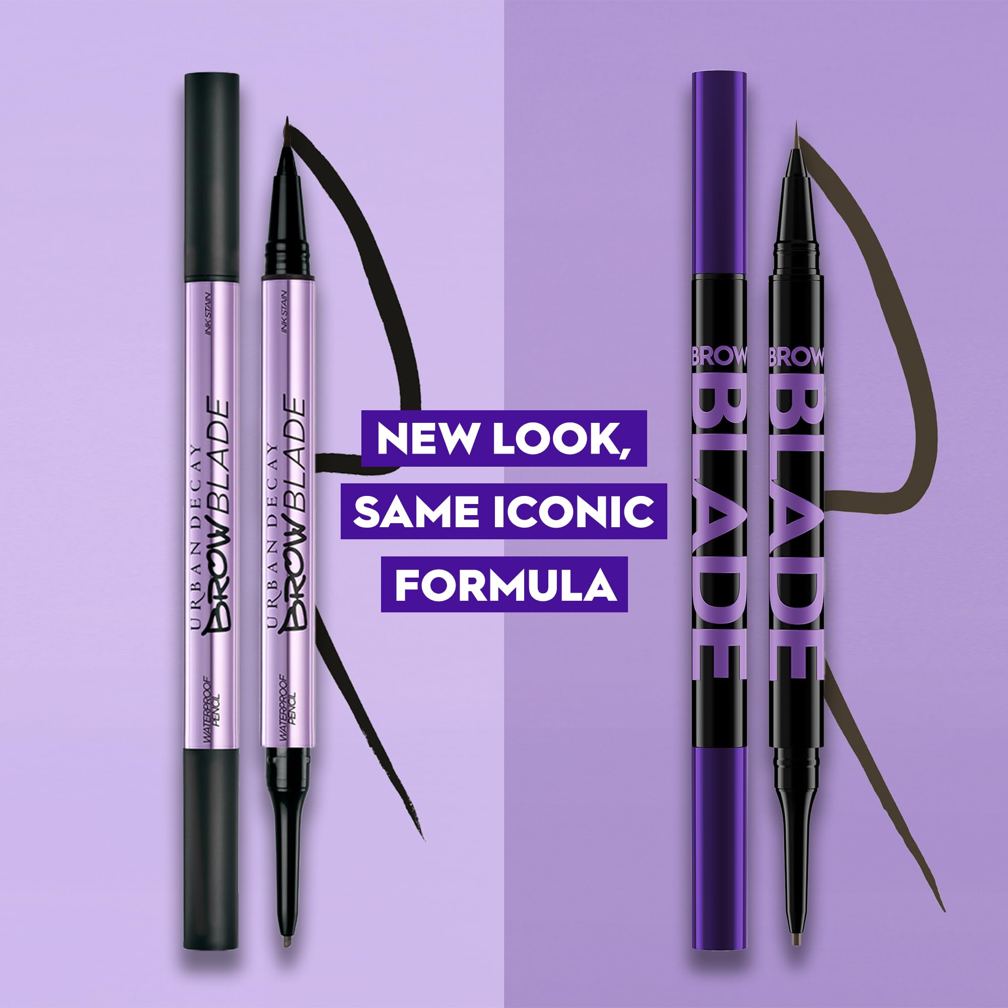 Urban Decay Brow Blade 2 in 1 Eyebrow Pencil Waterproof Eyebrow Colour Vegan Neutral Nana Brown - Damaged Box
