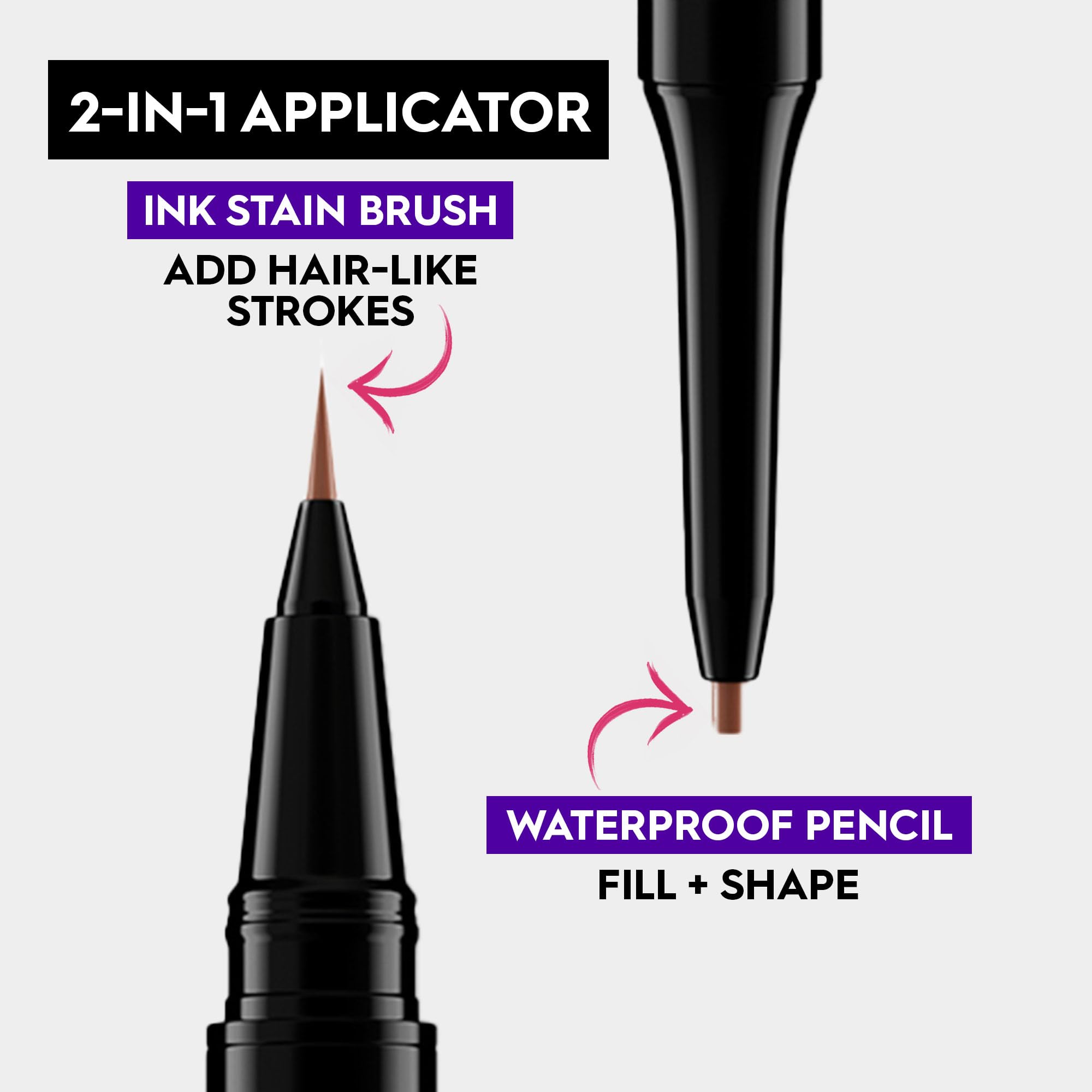 Urban Decay Brow Blade 2 in 1 Eyebrow Pencil Waterproof Eyebrow Colour Vegan Neutral Nana Brown - Damaged Box