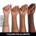 Urban Decay Brow Blade 2 in 1 Eyebrow Pencil Waterproof Eyebrow Colour Vegan Neutral Nana Brown - Damaged Box