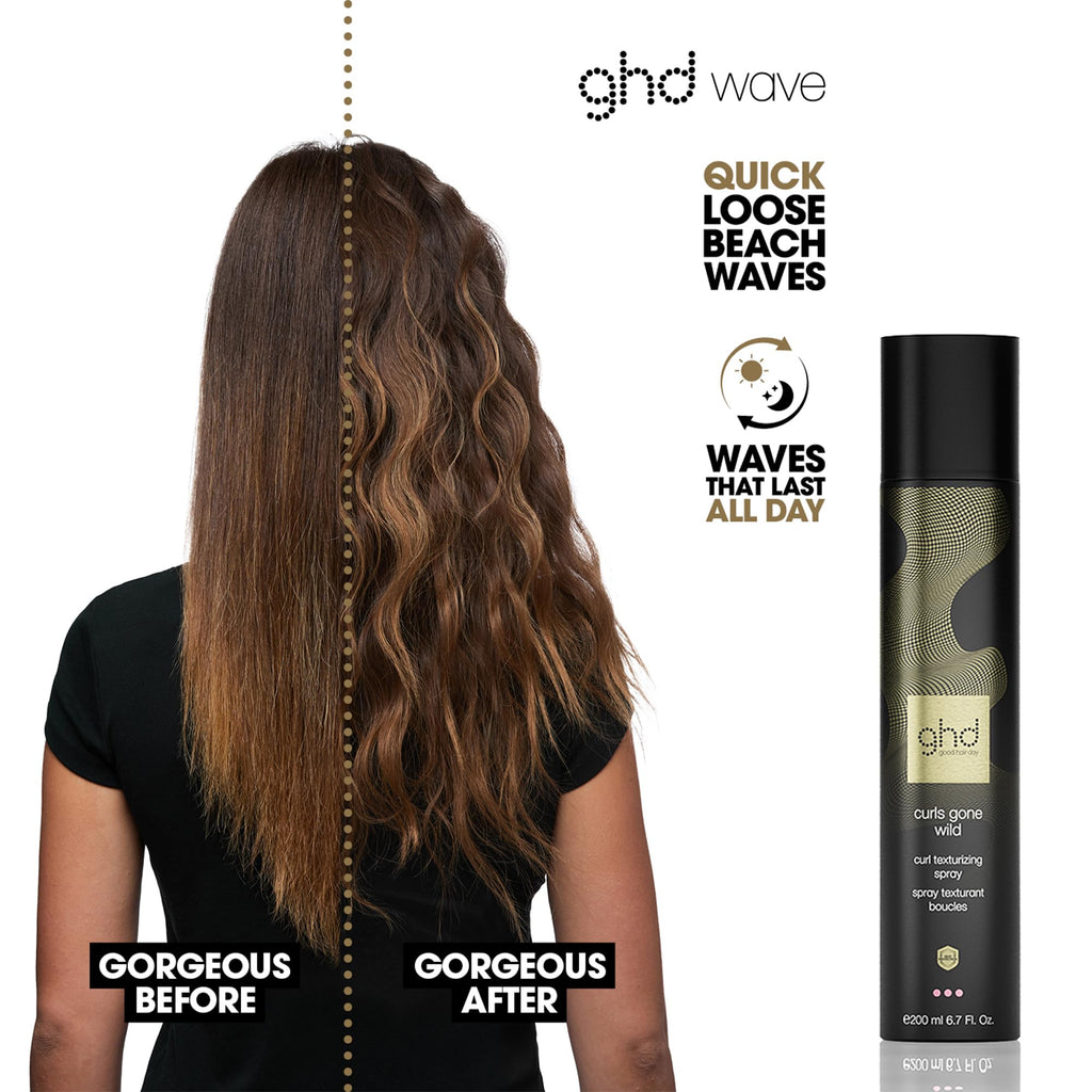 ghd Curls Gone Wild - Curl Texturising Spray - New