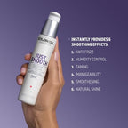 Goldwell Dualsenses Just Smooth 6 Effects Serum, For Unruly & Frizzy Hair, Anti-Frizz & Humidity Control, 100ml - New