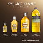 L'OCCITANE Almond Shower Oil Refill 500ml | Vegan & 99% Readily Biodegradable | Premium & Clean Beauty Sustainable Body Wash Refill for All Skin Types - Damaged Box