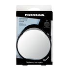 Tweezermate 10x Magnifying LED Lighted Mirror, Perfect for Tweezing, Contact Lens and Makeup Application Compact Travel Mirror with Suction Cups (Pack of 1) - Damaged Box