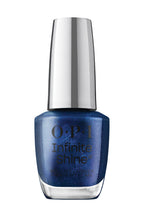 OPI Infinite Shine Nail Polish - Awe Night Long - Gel Like & Long Lasting Navy Blue Nail Polish - with Pre-Cured Gel Technology & OPI Pro-Wide Brush (15ml) - New