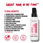 REVLON PROFESSIONAL Uniqone Lotus Hair Treatment, Leave-in Hair Treatment, Moisturizing Hair Treatment, Lotus Flower Fragrance - 150 ml - Damaged Box