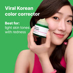 Dr.Jart+ Cicapair Soothing Colour Correcting Treatment SPF 30 with Centella Asiatica Extracts | cc cream | Rosacea Treatment | Korean Skin Care, 55 ml - New - BBE 02/2028