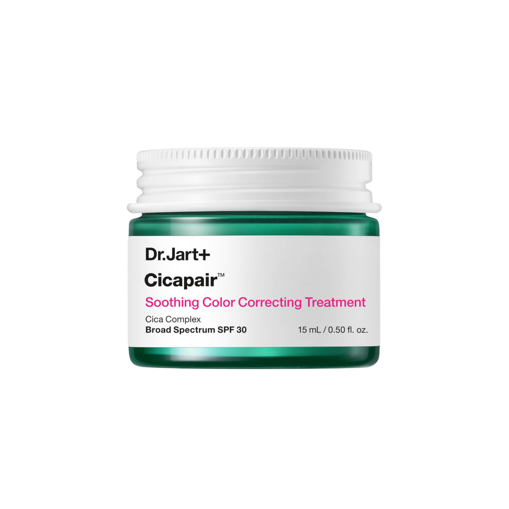 Dr.Jart+ Cicapair Soothing Colour Correcting Treatment SPF 30 with Centella Asiatica Extracts | cc cream | Rosacea Treatment | Korean Skin Care, 55 ml - New - BBE 02/2028