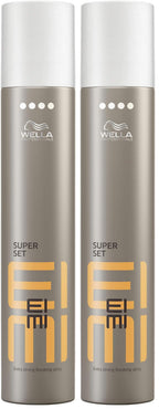 Wella Professionals EIMI Super Set Extra Strong Hold Hairspray, Provides UV, Humidity and Heat Protection, Hold Level 4, 300ml - New