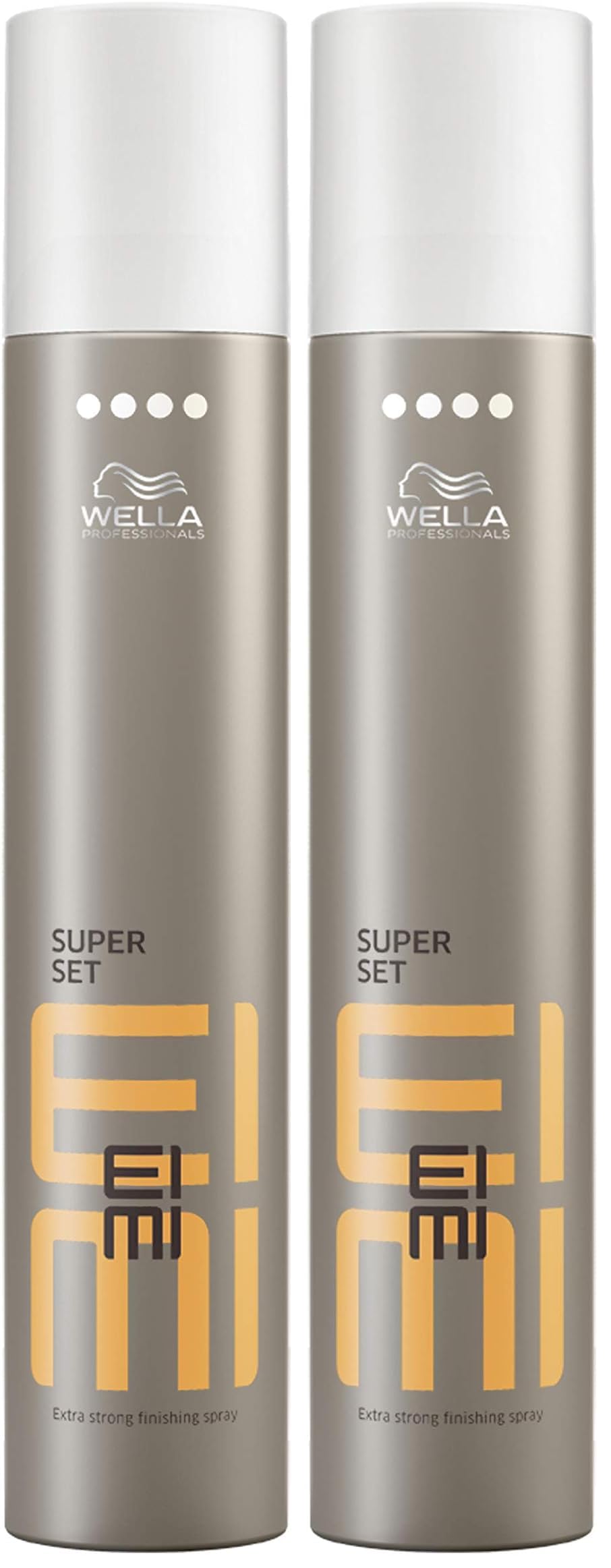 Wella Professionals EIMI Super Set Extra Strong Hold Hairspray, Provides UV, Humidity and Heat Protection, Hold Level 4, 300ml - New