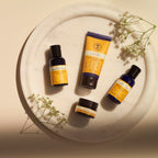 Neal's Yard Remedies | Bee Lovely Nourishing Collection | Set of Hand Cream, Shower Gel, Body Lotion & All Over Balm | Gifts for Women | Pack of 4 - Damaged Box