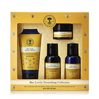 Neal's Yard Remedies | Bee Lovely Nourishing Collection | Set of Hand Cream, Shower Gel, Body Lotion & All Over Balm | Gifts for Women | Pack of 4 - Damaged Box