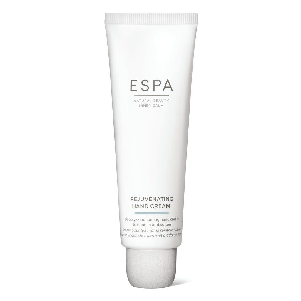 ESPA Rejuvenating Hand Cream 50ml | Deeply Hydrating Moisturiser | Nourishes, Softens & Protects Hands & Nails | Shea Butter, Rosehip & Botanical Extracts for Smooth, Revitalised Skin - Damaged Box