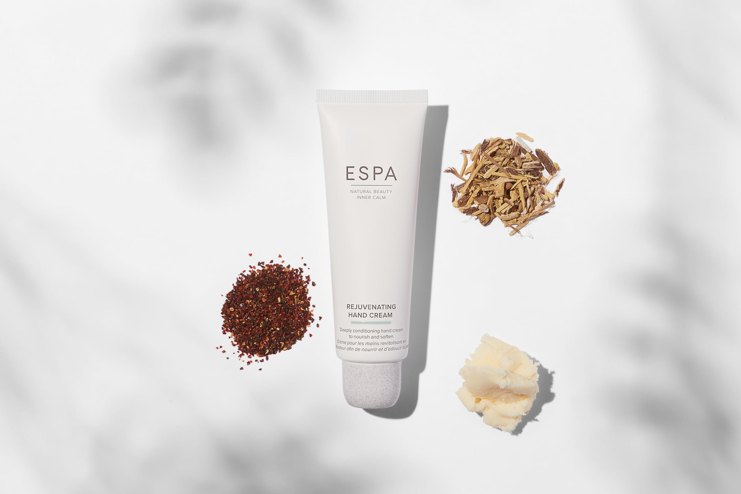 ESPA Rejuvenating Hand Cream 50ml | Deeply Hydrating Moisturiser | Nourishes, Softens & Protects Hands & Nails | Shea Butter, Rosehip & Botanical Extracts for Smooth, Revitalised Skin - Damaged Box