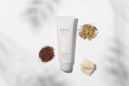 ESPA Rejuvenating Hand Cream 50ml | Deeply Hydrating Moisturiser | Nourishes, Softens & Protects Hands & Nails | Shea Butter, Rosehip & Botanical Extracts for Smooth, Revitalised Skin - Damaged Box