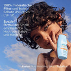 ISDIN Fotoprotector Fusion Fluid Mineral Baby SPF50 (50ml) | 100% mineral sunscreen specially formulated for children and babies' fragile skin - Damaged Box