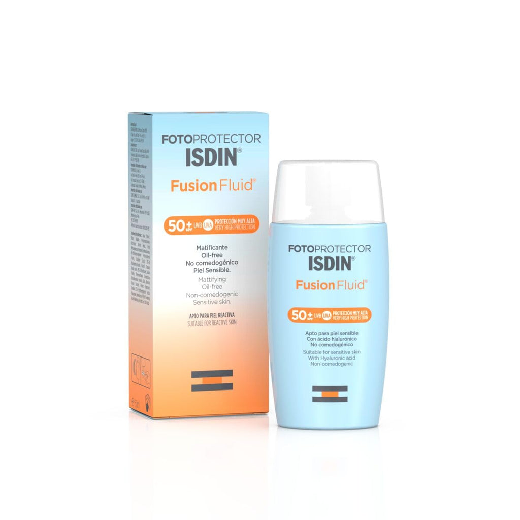ISDIN Fotoprotector Fusion Fluid Mineral Baby SPF50 (50ml) | 100% mineral sunscreen specially formulated for children and babies' fragile skin - Damaged Box
